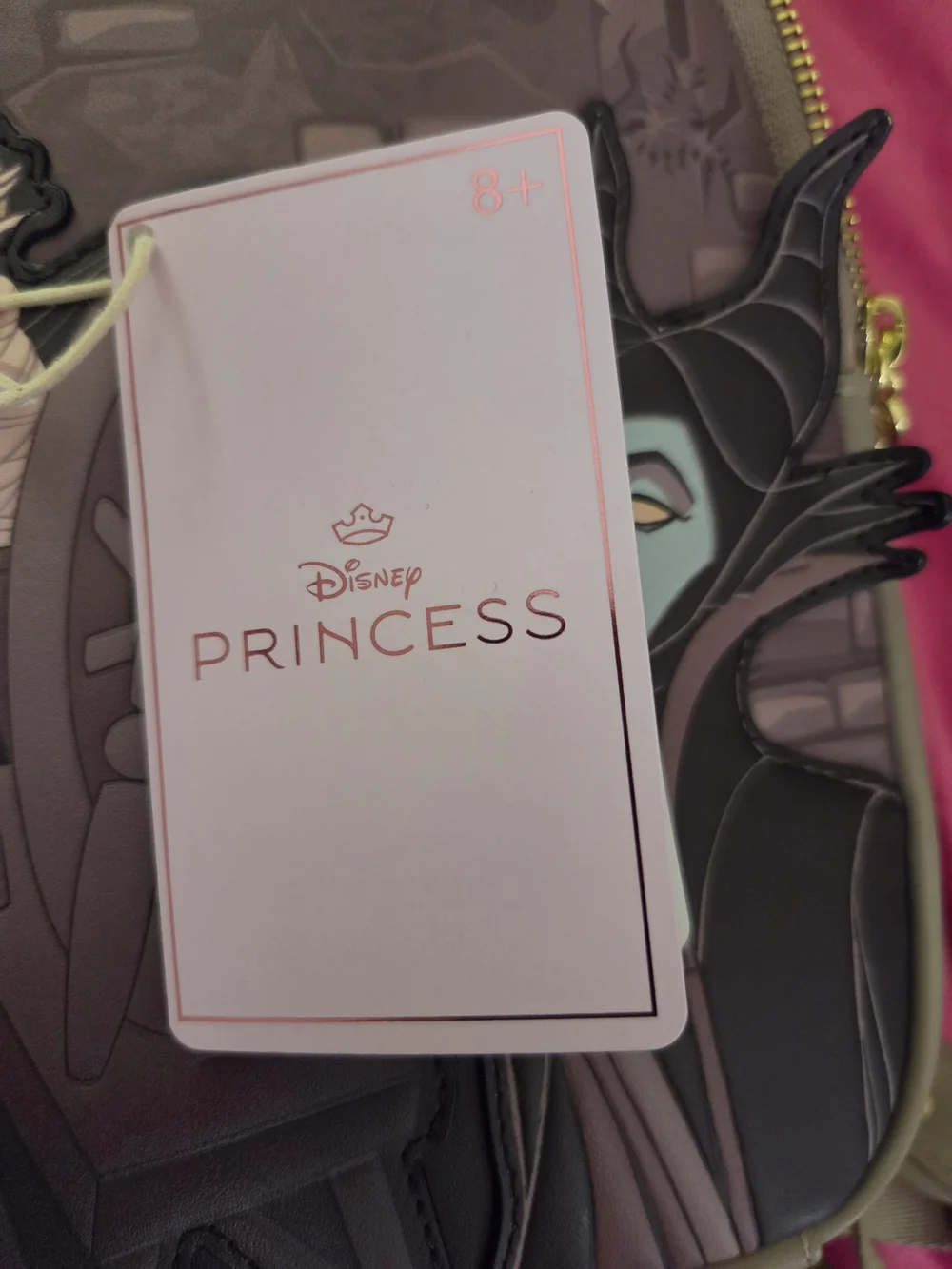 Loungefly Disney Maleficent & Aurora Mini Backpack - Taupe